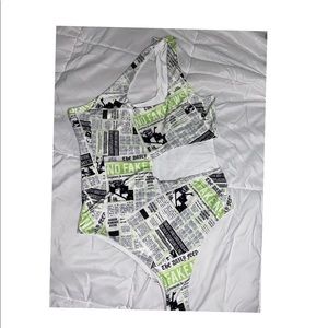 Boohoo Multicolor Bodysuit